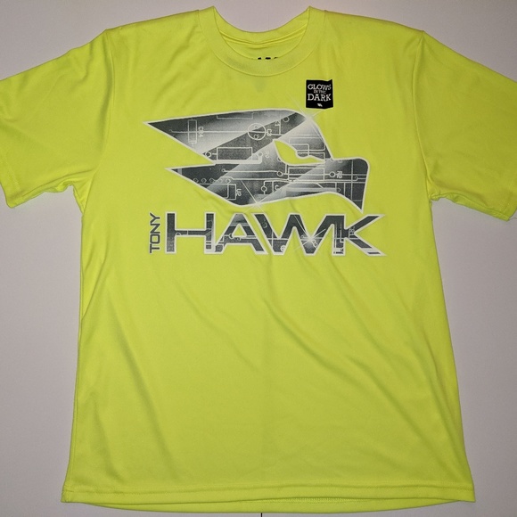 Tony Hawk Other - NWT Tony Hawk Sporty T-shirt - GLOW IN THE DARK